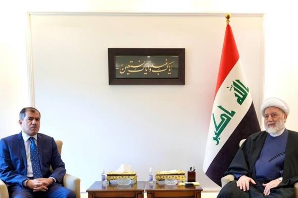 الشيخ حمودي يؤكد أهمية تعزيز التعاون المشترك بين العراق والكويت
