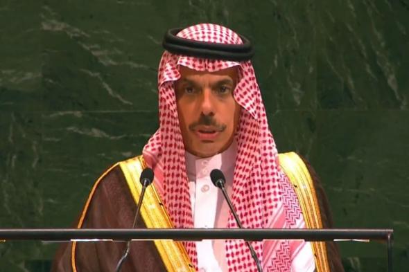 أخبار من السعودية.. وزير الخارجية بمؤتمر "حل الدولتين": السلام لا يتحقق عبر سلب الحقوق