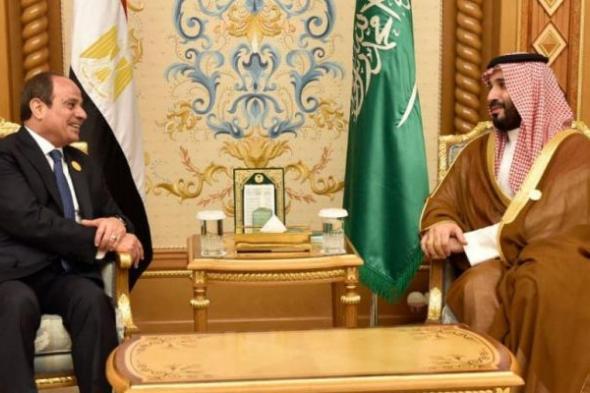 استقبل ولي العهد السعودي الرئيس المصري في قصر نيوم لبحث تعزيز العلاقات الثنائية