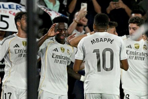 بطولة إسبانيا: فينيسيوس ومبابي يقودان ريال مدريد الى تعزيز صدارته بفوز سادس تواليا