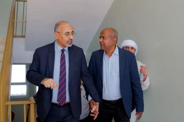 الرئيس الزُبيدي يفتتح مجمعي الشيخ محمد بن زايد التربويين في مديريتي الأزارق وجحاف بالضالع