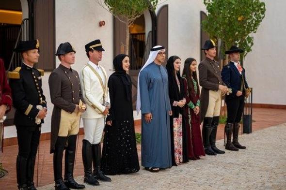 منصور بن زايد يفتتح «أبوظبي للفنون الفروسية الأميرية» في جزيرة الجبيل