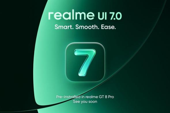 تكنولوجيا: الإعلان عن Realme UI 7.0 بتصميم Light Glass ودعم أجهزة آيفون وApple Watch