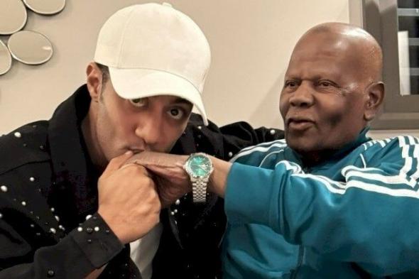 وفاة والد الفنان محمد رمضان