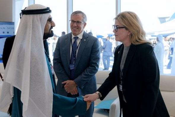 محمد بن راشد يلتقي نائب الرئيس التنفيذي لمجموعة بوينغ العالمية