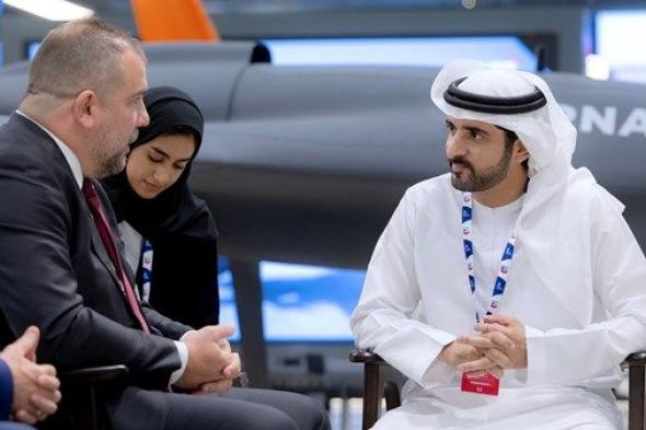 حمدان بن محمد يلتقي وزير الدفاع في مونتينيغرو ويبحث معه مستقبل التعاون بين البلدين