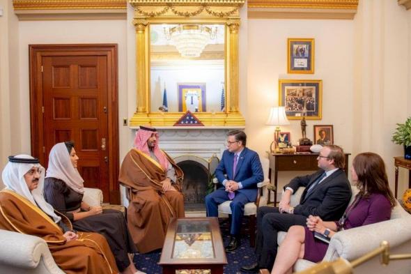 محمد بن سلمان في الكونغرس الأميركي