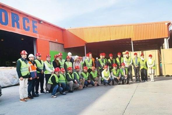 وفد «قمة أبوظبي للبنية التحتية» يزور مصنع Dorce بأنقرة