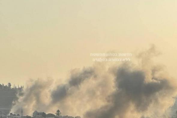 بالفيديو: الجيش الإسرائيلي يشن غارات على بلدات في جنوب لبنان بعد تحذيرها