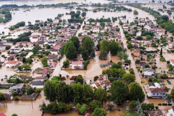 عواصف شديدة وفيضانات تضرب شمال غرب اليونان