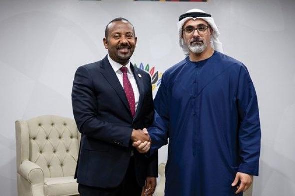 ولي عهد أبوظبي يبحث مع رئيس وزراء إثيوبيا تعزيز التعاون الثنائي على هامش قمة مجموعة العشرين
