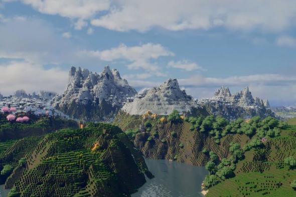 تكنولوجيا: لعبة Minecraft تبدو أكثر واقعية مع RTX 5090 ودقة 4K والعديد من الإضافات