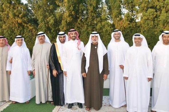 نهيان بن مبارك يحضر أفراح الكعبي في الشارقة