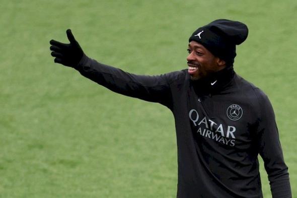 دوري أبطال أوروبا: ديمبيليه قد يشارك مع سان جرمان في مواجهة توتنهام