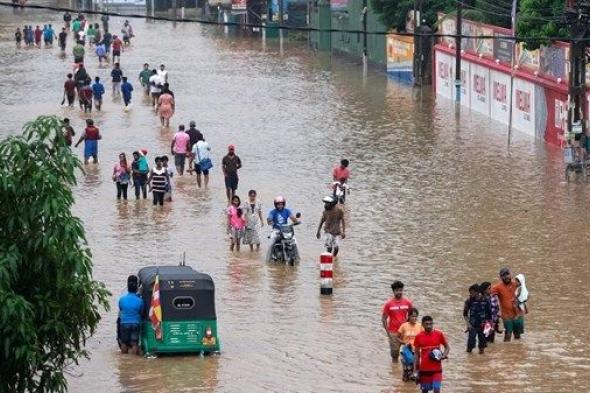 عشرات القتلى جراء الانهيارات الأرضية في سريلانكا