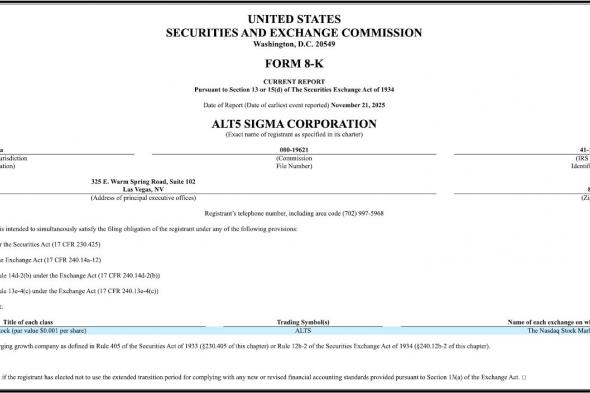 شركة ALT5 Sigma المرتبطة بترامب تهزّ قيادتها وسط تدقيق حول WLFI