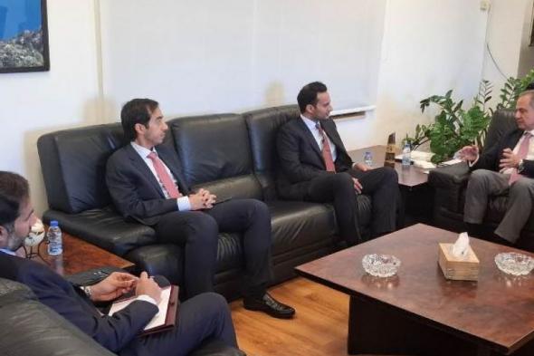 لبنان | وزير الطاقة يبحث فرص الاستثمار في لبنان مع وفد من جهاز قطر للاستثمار