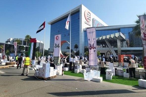 «الهلال» يُعد «1971» طرداً إغاثياً لغزة احتفاء بعيد الاتحاد الـ54