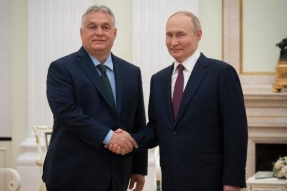 رئيس وزراء المجر يبحث مع بوتين حرب أوكرانيا