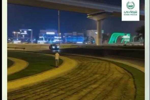شرطة دبي تضبط سائحاً وتحجز مركبة مستأجرة استخدمها في استعراض خطير