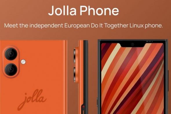 تكنولوجيا: Jolla تكشف عن هاتف Jolla Phone الجديد بنظام Sailfish OS 5 ومفتاح خصوصية فعلي