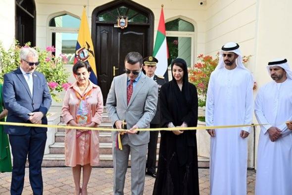 رئيس الإكوادور يفتتح مقر سفارة بلاده في أبوظبي