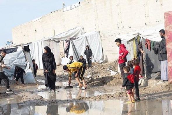 «الهجرة الدولية»: الأمطار تعرض النازحين للخطر