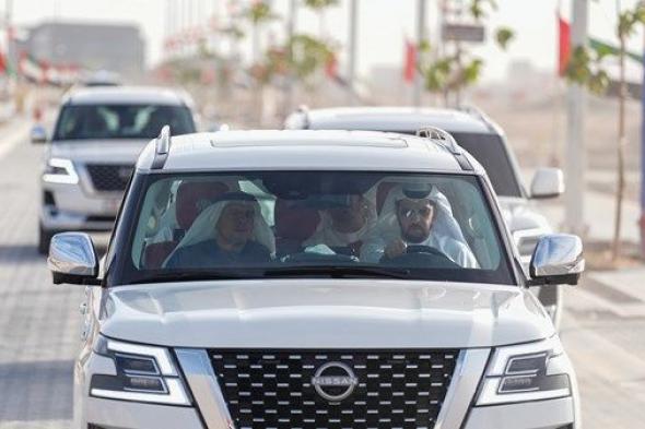 حمدان بن زايد يتفقد سير العمل في مشروع مدينة السلع السكني ومشروع بعيا السلع للبنية التحتية