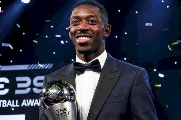 الفيفا يتوج عثمان ديمبلي على عرش الكرة العالمية