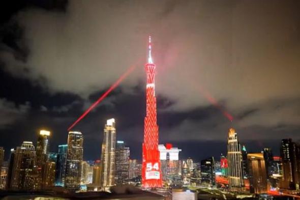 أبرز معالم الدولة تتزيّن احتفاءً باليوم الوطني لمملكة البحرين