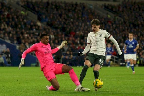 كأس الرابطة: تشلسي يبلغ نصف النهائي بفوز متأخر على كارديف