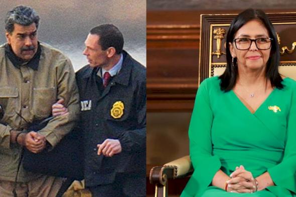 ديلسي رودريغيز تؤدي القسم رئيسة مؤقتة لفنزويلا، ومادورو يقول إنه "بريء" و"أسير حرب"