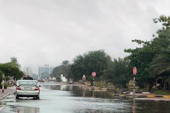 ‏أمطار على مناطق عدة في الفجيرة