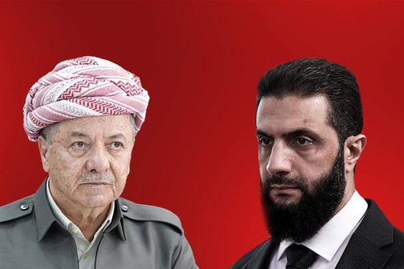 تفاصيل ما جرى بين الشرع ومسعود بارزاني