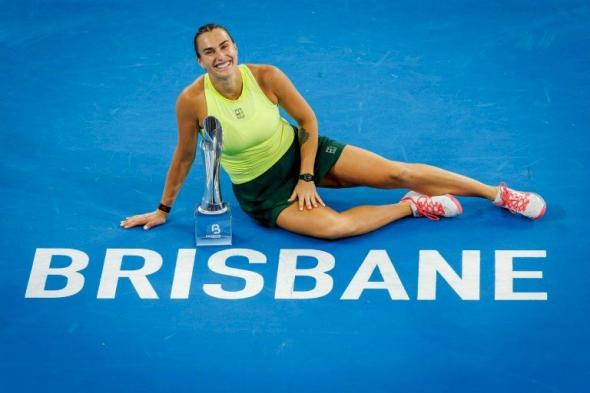 دورة بريزبين: سابالينكا تبدأ 2026 بأفضل طريقة وتحرز اللقب للمرة الثانية