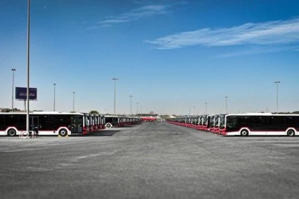 "طرق دبي" تتسلم 250 حافلة جديدة بينها 40 كهربائية