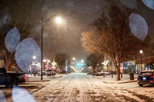 عاصفة شتوية ضخمة تهدد نصف سكان الولايات المتحدة