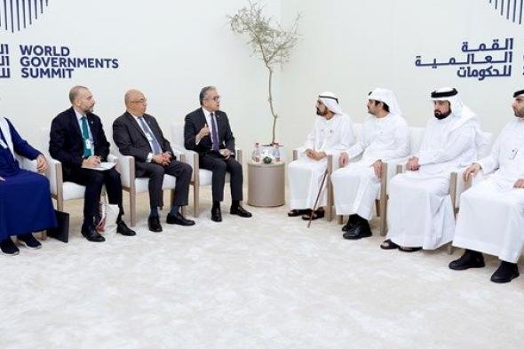 محمد بن راشد يلتقي المدير العام لمنظمة الأمم المتحدة للتربية والعلم والثقافة «اليونسكو»