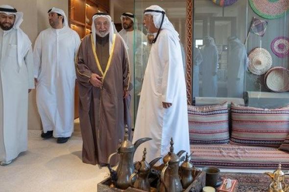 حاكم الشارقة يفتتح سوق فِلي التراثي