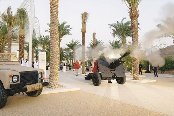 إطلاق مدفع الإفطار لأول مرة في متحف زايد الوطني