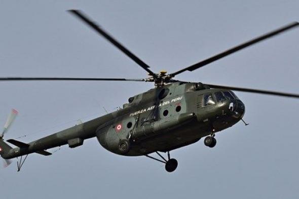 مصرع 15 شخصاً في تحطم طائرة عسكرية بالبيرو