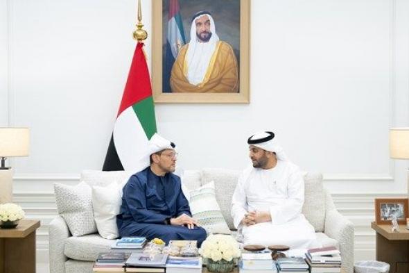 حمدان بن زايد يستقبل وفد دائرة البلديات والنقل ويطّلع على أبرز مستجدات المشاريع التنموية في منطقة الظفرة