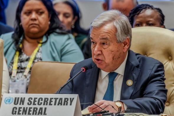 غوتيريش: يجب إيقاف الحرب والأمر بيد واشنطن
