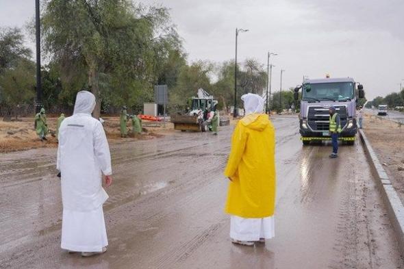 بلدية الظفرة تتعامل مع 420 حالة وبلاغاً خلال 12 ساعة