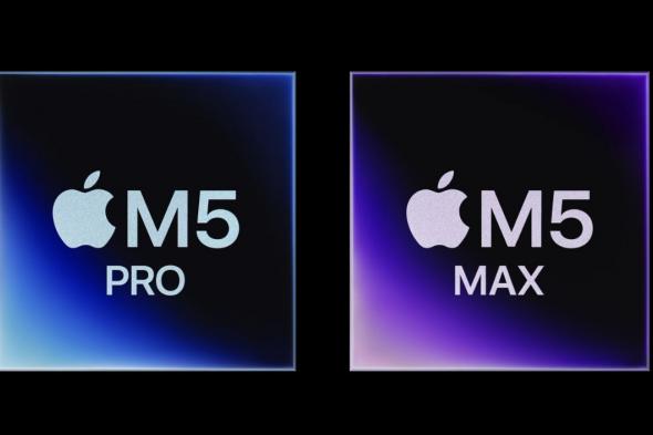 تكنولوجيا: معالجات M5 Pro وM5 Max من أبل يتفوقان على RTX 5090 في اختبارات PugetBench للمبدعين