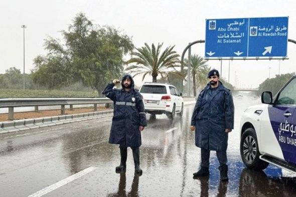 شرطة أبوظبي تعزّز جهودها الميدانية لضمان السلامة