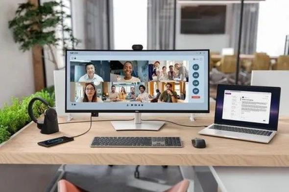 تكنولوجيا: شاشة Dell Pro P34 الجديدة من Dell تدمج كاميرا ويب متطورة لتعزيز كفاءة العمل المكتبي
