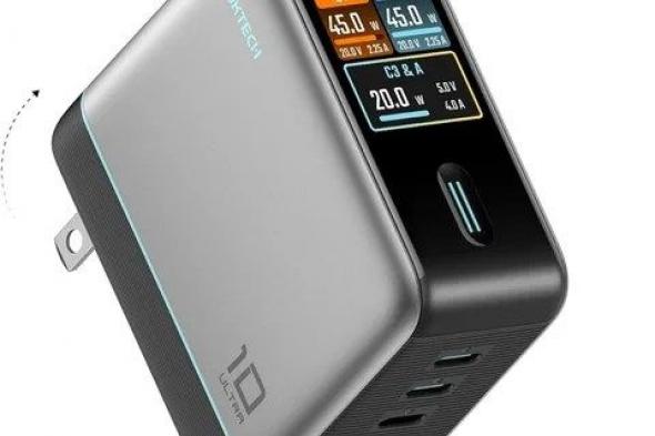 تكنولوجيا: شاحن Cuktech 10 Ultra من كوكتيك ينطلق بشاشة ذكية وقدرة 100 واط