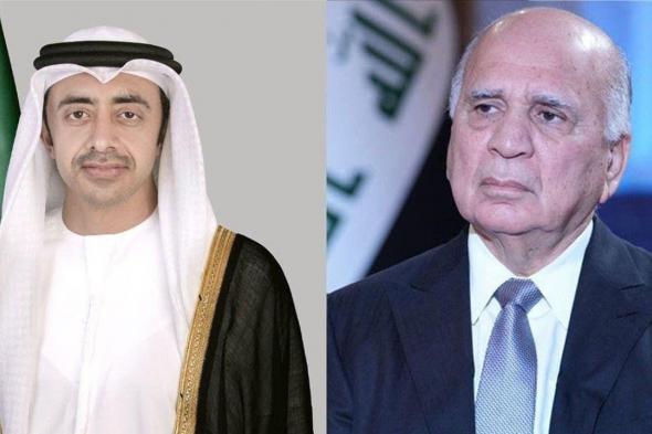 العراق والإمارات يبحثان ظروف المنطقة والتصعيد القائم