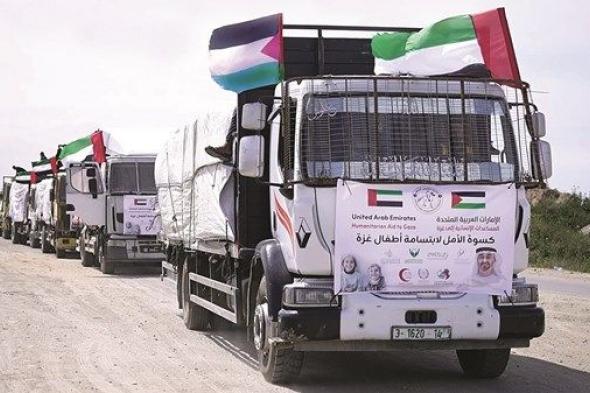 «الفارس الشهم 3» تواصل دعم غزة بمبادرات إنسانية واسعة